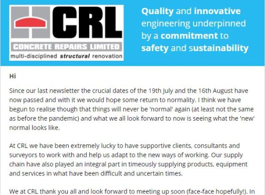 CRL Newsletter